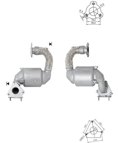 Catalyseur RENAULT ESPACE 2.0