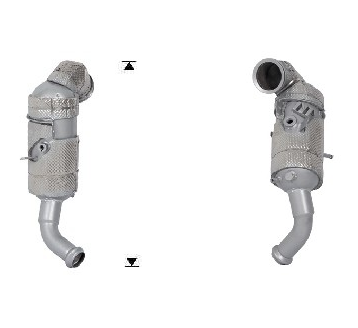 Filtre à particules Fiat 500X 1.0